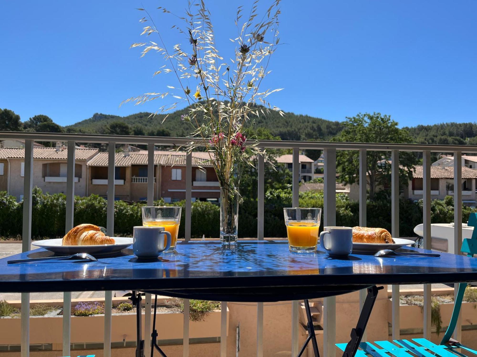 Studio Cosy En Bord De Mer Saint-Cyr-sur-Mer Exteriör bild